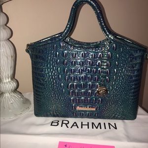 VGUC Brahmin Small Elaine in Dragon 💚🖤